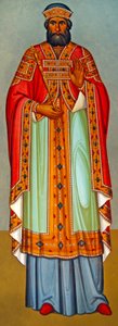 A Cypriot Priest in Ceremonial Robes, Cyprus
